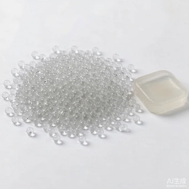 Premix glass beads for composites
